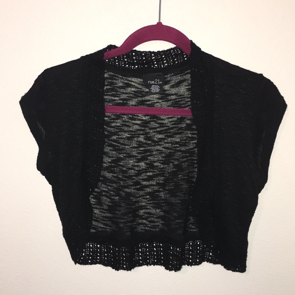 Rue21 Other - ☀️3 for $12 Sale! Rue 21 Black Shrug